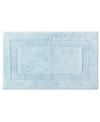 Tommy Bahama Long Branch Cotton Tufted Reversible Bath Rug, 21" X 34" In Winter Sky
