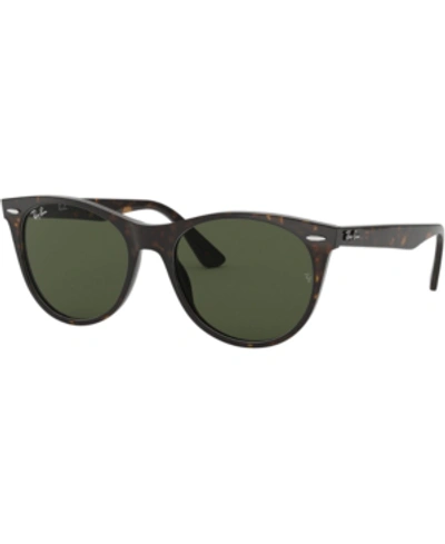 RAY BAN UNISEX SUNGLASSES, RB2185 WAYFARER II CLASSIC