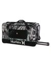 Hurley Kahuna 30in Rolling Duffel Bag In Grey Tropical