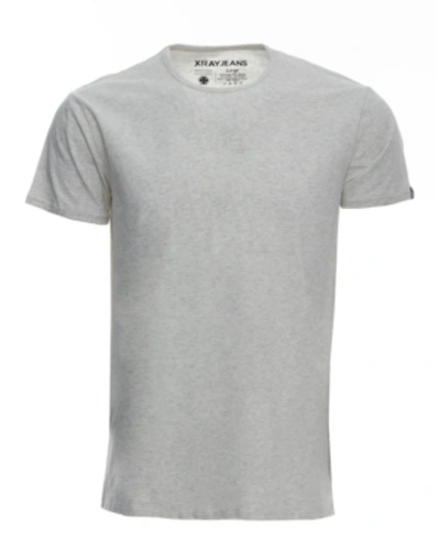 X-ray Men's Basic Crew Neck Short Sleeve T-shirt In Oatmeal