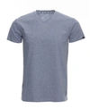 X-ray Solid V-neck Flex T-shirt In Cloud Gray