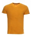 X-ray Solid V-neck Flex T-shirt In Saffron