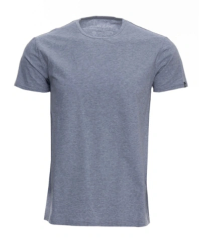 X-ray Men's Basic Crew Neck Short Sleeve T-shirt In Cloud Gray