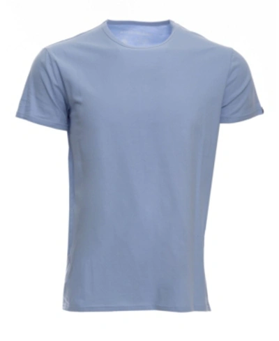 X-ray Men's Basic Crew Neck Short Sleeve T-shirt In Dusk Blue