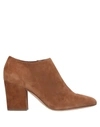 Sergio Rossi Ankle Boots In Brown