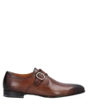 Santoni Loafers In Brown