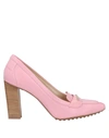 Tod's Loafers In Pink