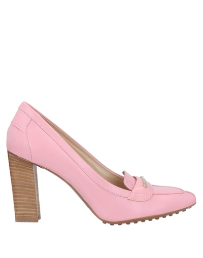 Tod's Loafers In Pink