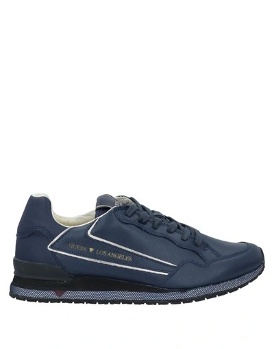 Guess Sneakers In Dark Blue