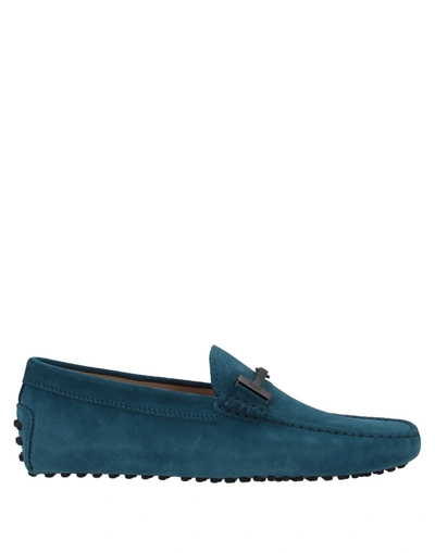 Tod's Loafers In Green