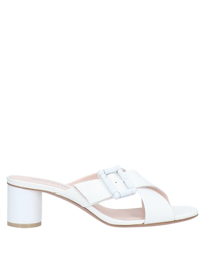 Anna Baiguera Sandals In White