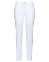 Trussardi Jeans Casual Pants In White