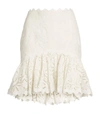 ACLER BRODERIE MINI SKIRT,16905259