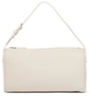 The Row 90s Leather Shoulder Bag In 白色