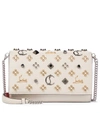 CHRISTIAN LOUBOUTIN PALOMA EMBELLISHED LEATHER SHOULDER BAG,P00570434