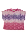 Alberta Ferretti Kids' Printed Cotton Jersey T-shirt In Pink