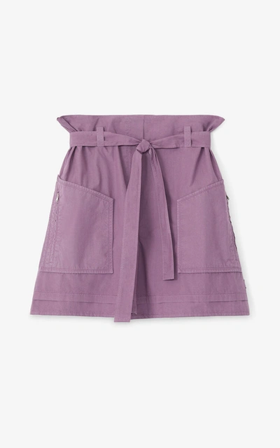 Kenzo ‘high Summer Capsule' High-waisted Shorts In Purple