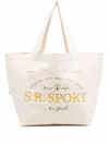 SPORTY AND RICH WIMBLEDON TOTE BAG,F76B3C51-C528-6C2C-393E-3EE7D6C64F26