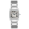 CARTIER TANK FRANCAISE MIDSIZE 25MM LADIES STEEL WATCH W51011Q3 BOX PAPERS,E3303675-2F4F-2446-C79C-0AD76674C7B3