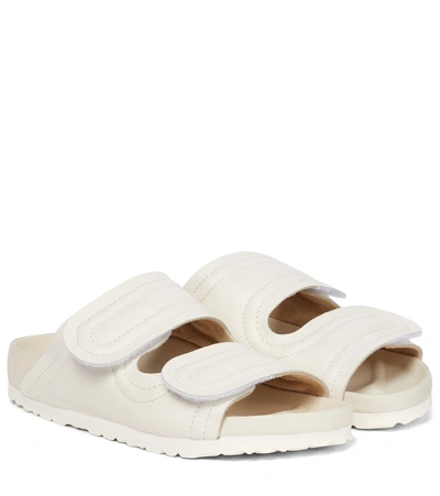 Toogood × Birkenstock beachcomer サイズ40 Birkenstock X Toogood The Beachcomber Leather Sandals In White