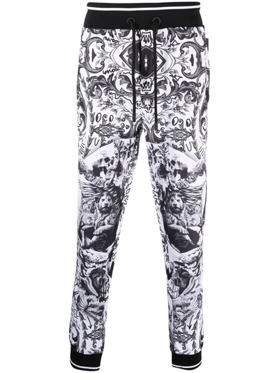 Philipp Plein New Baroque Track Pants In Weiss