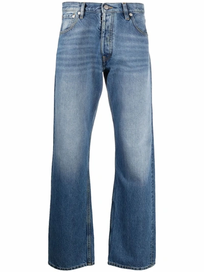 Maison Margiela Straight-cut Denim Jeans In Blau
