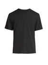 Bottega Veneta Sunrise Crewneck T-shirt In Off Black