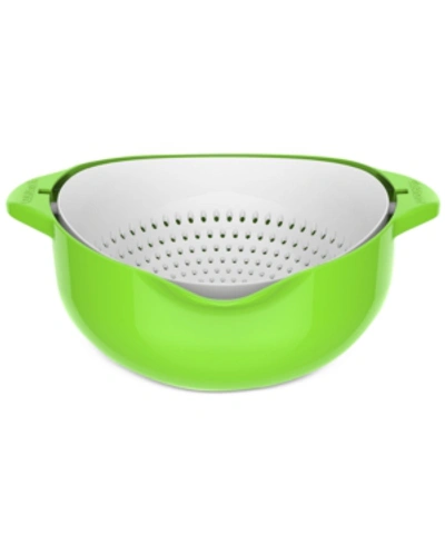 Cuisinart 2-in-1 Swing Basket Colander In Green