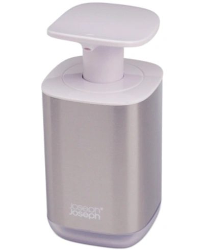 Joseph Joseph Presto Hygienic Steel Soap Dispenser In White