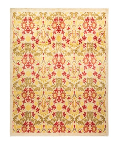 Adorn Hand Woven Rugs Arts And Crafts M1601 8' X 10' Area Rug In Ivory