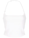 A.L.C NOVA HALTERNECK CROP TOP