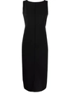 PATRIZIA PEPE CHAIN-DETAIL MIDI DRESS