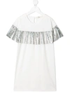 ANDORINE TEEN EMBELLISHED SHORT-SLEEVED T-SHIRT DRESS