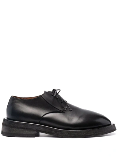 Marsèll Lace-up Leather Derby Shoes In Black