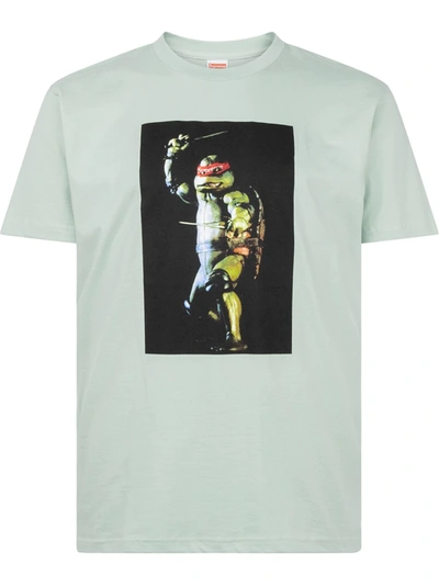 Supreme Raphael Print T-shirt In Green