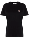 Maison Kitsuné Maison Kitsune T-shirts And Polos Black In Black