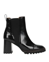 SEE BY CHLOÉ SEE BY CHLOÉ MALLORY ANKLE BOOT WOMAN ANKLE BOOTS BLACK SIZE 8 SOFT LEATHER,17075964IW 11
