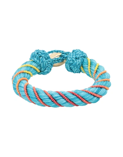 Aurelie Bidermann Bracelets In Blue