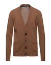 Messagerie Cardigans In Camel
