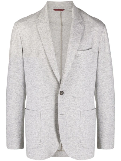 BRUNELLO CUCINELLI CASHMERE SINGLE-BREASTED BLAZER
