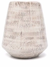 BRUNELLO CUCINELLI 纹理锥形花瓶（15厘米）