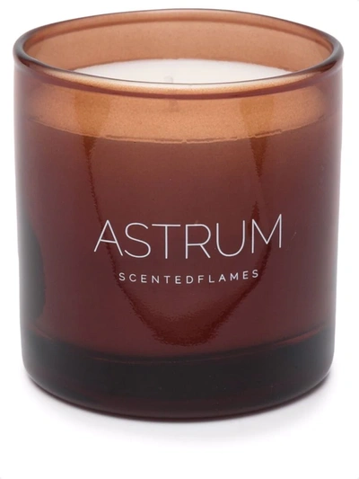 Brunello Cucinelli Astrum Scented Candle In Brown