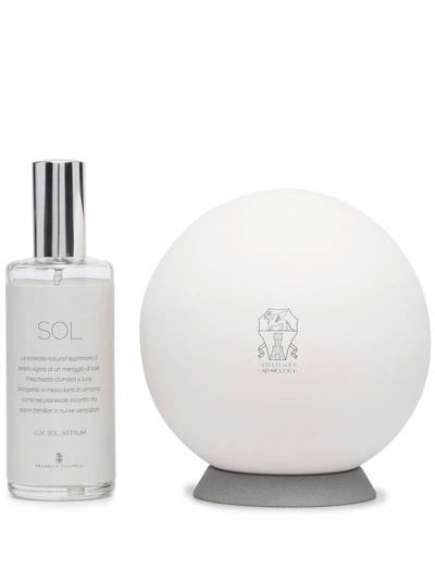Brunello Cucinelli Sol Sphere Diffuser In Grau