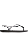Havaianas Luna Open-toe Sandals In Silver