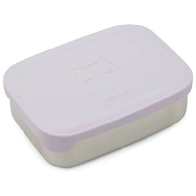 Liewood Nina lunch box - Cat light lavender Liewood Nina lunch box - Cat light lavender