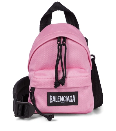 Balenciaga Pink Mini One-shoulder Backpack