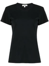 Agolde Round Neck Short-sleeved T-shirt In Nero