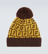 FENDI FF羊毛便帽,P00557458
