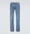 BALENCIAGA RECYCLED SLIP PATCH JEANS,P00569569
