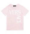 VERSACE LOGO棉质T恤,P00588353